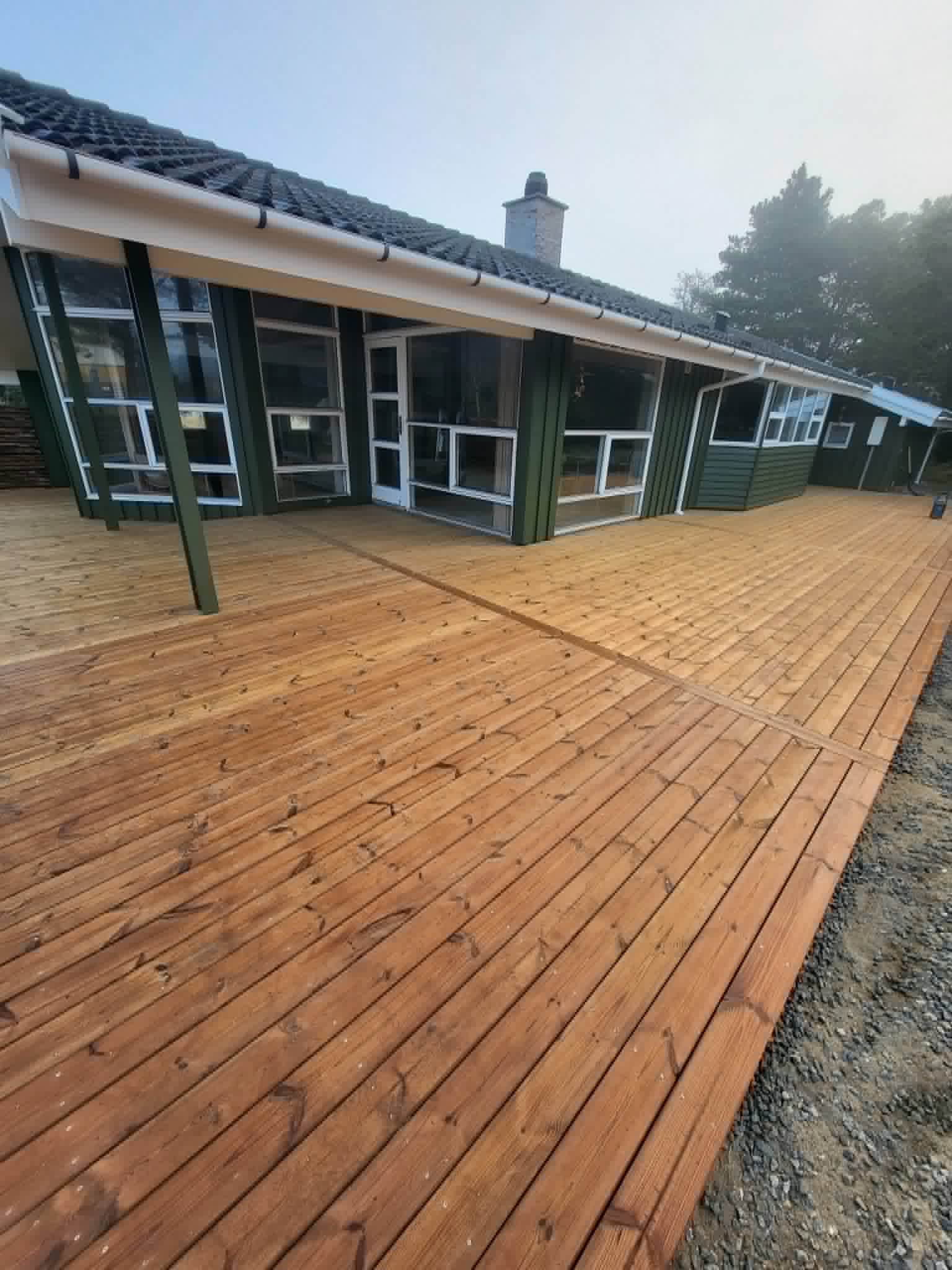 Ny terrasse i Blåvand